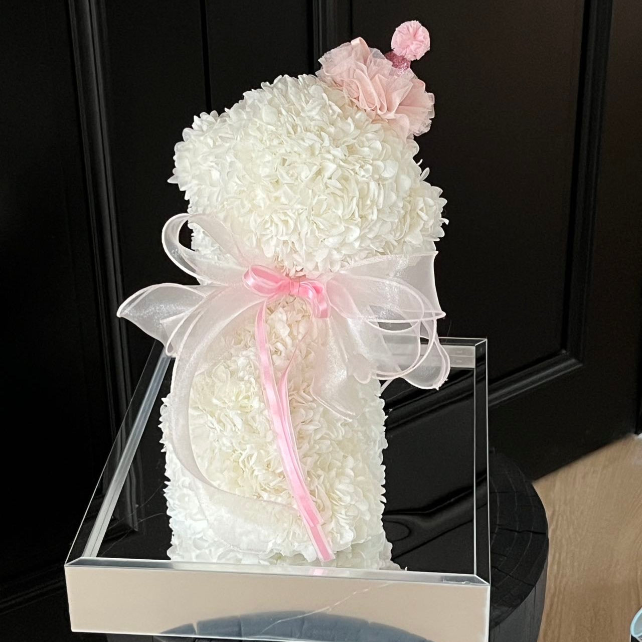 Flower Doggy | Pompom (Mini Party Hat, Size M) Toujours Flowers