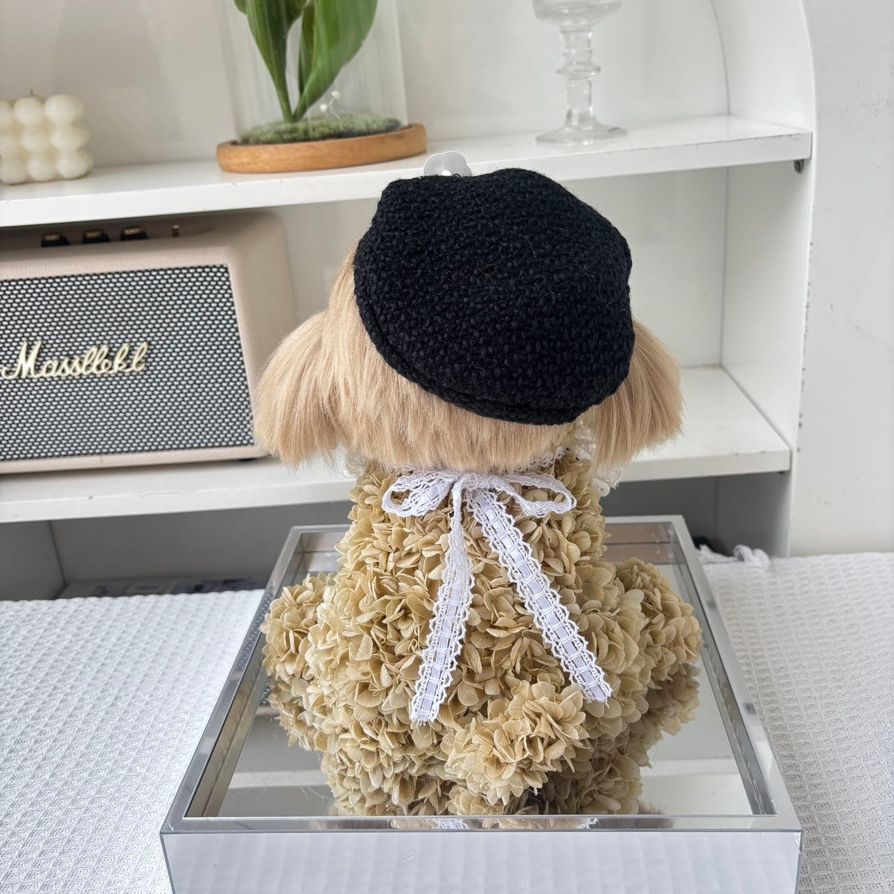 Floral Doggy | Poodle & Westie Terrier