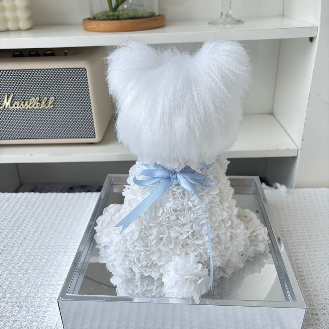 Floral Doggy | Poodle & Westie Terrier