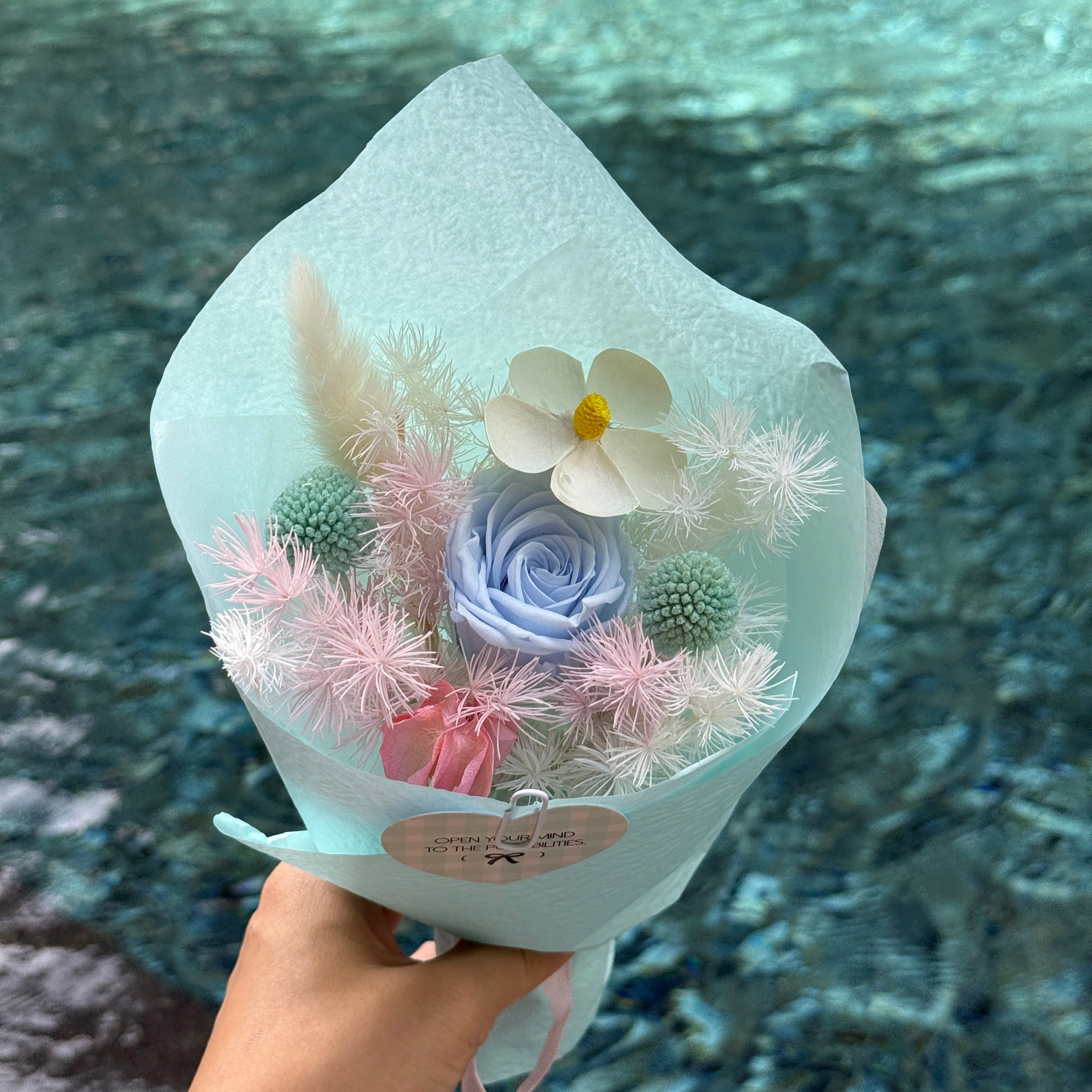 Mini Bouquet | Eternal Flowers Bouquet (3 colors) Toujours Flowers