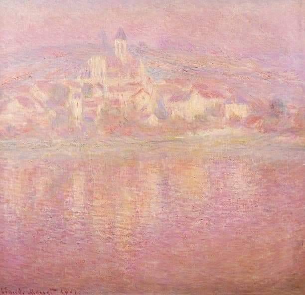  Monet’s Vétheuil, Sunset