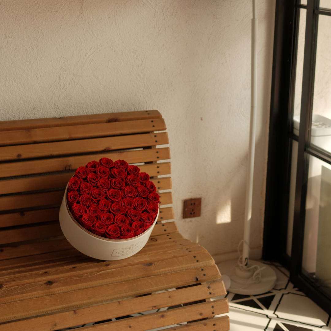 Preserved Rose Box | RosieRound ~36 Eternal Roses Toujours Flowers