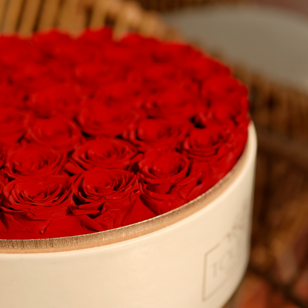 Preserved Rose Box | RosieRound ~36 Eternal Roses Toujours Flowers