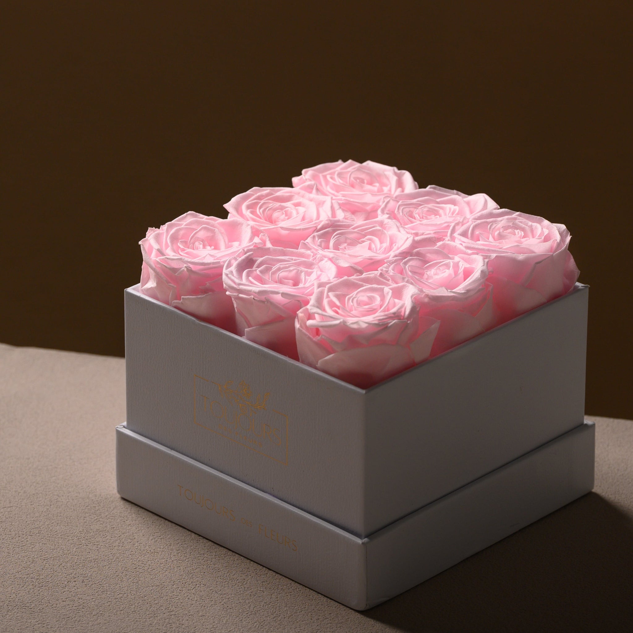 Preserved Rose Box | 9 Eternal Roses Toujours Flowers