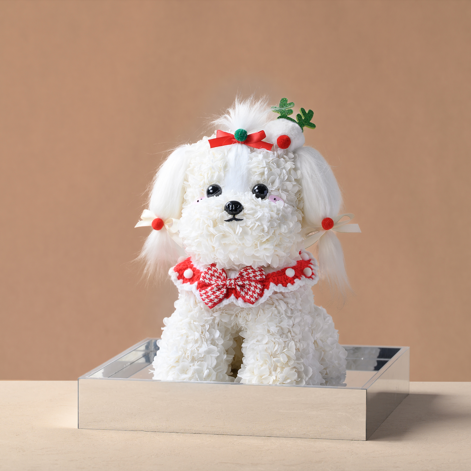 Floral Doggy | Peppermint (Christmas Edition) (L)