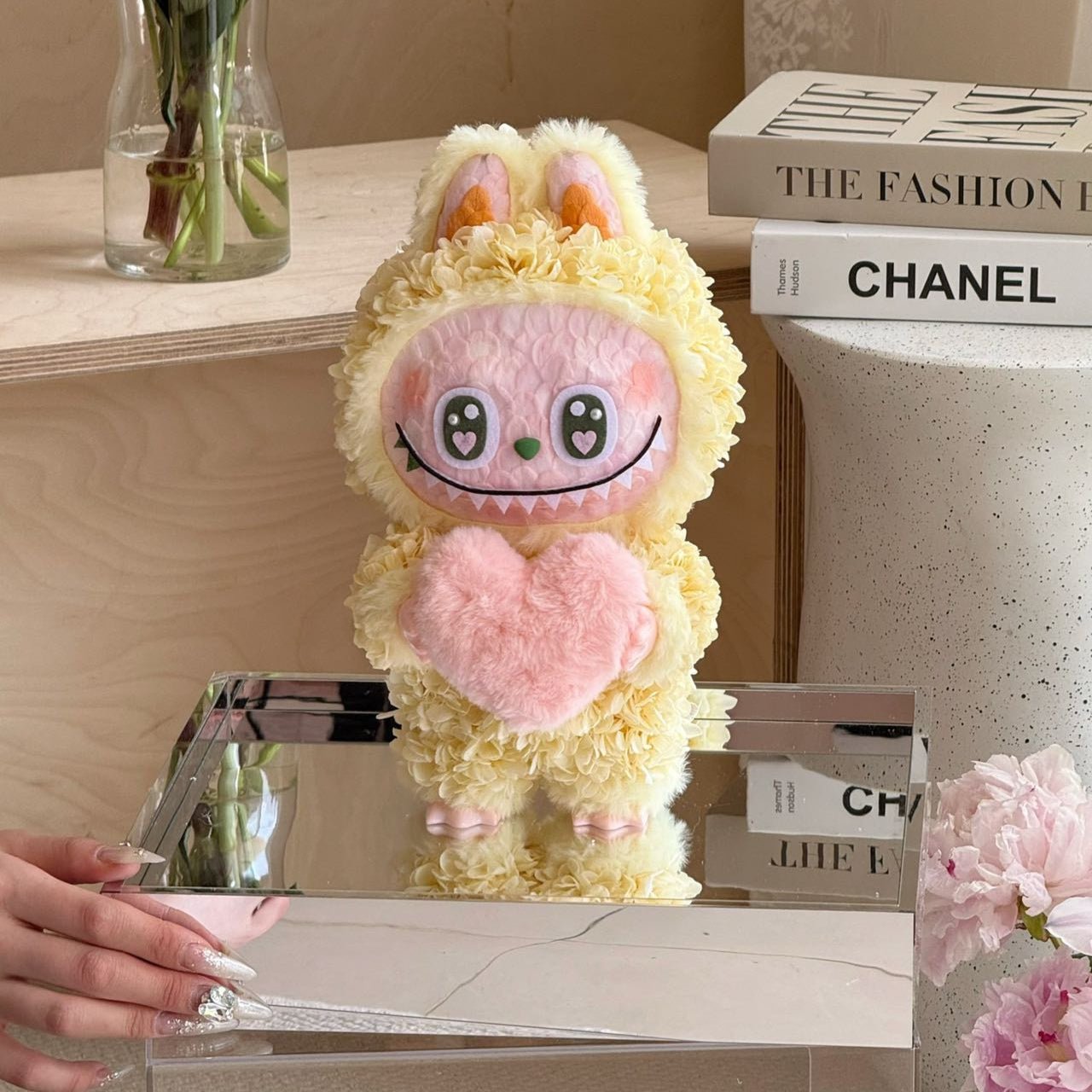 popmart labubu love 愛 Buy POP MART Labubu LOVE Plush Doll Keychain – Energy Series