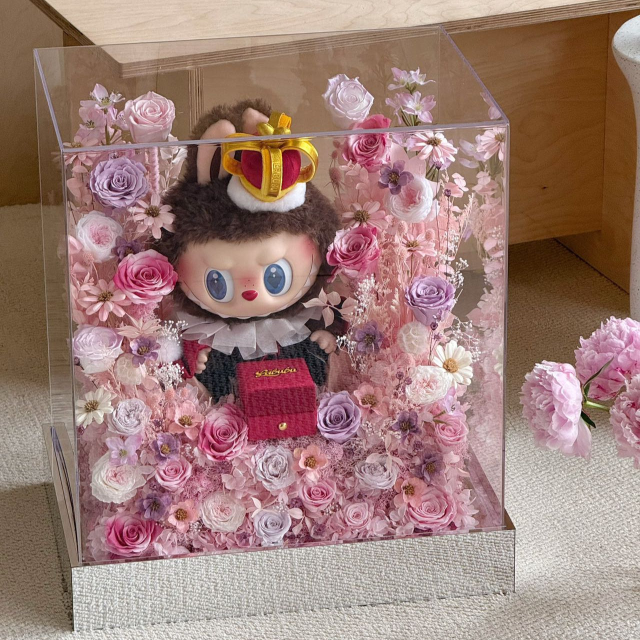 Labubu King's Garden | Labubu King's Checkmate Toujours Flowers