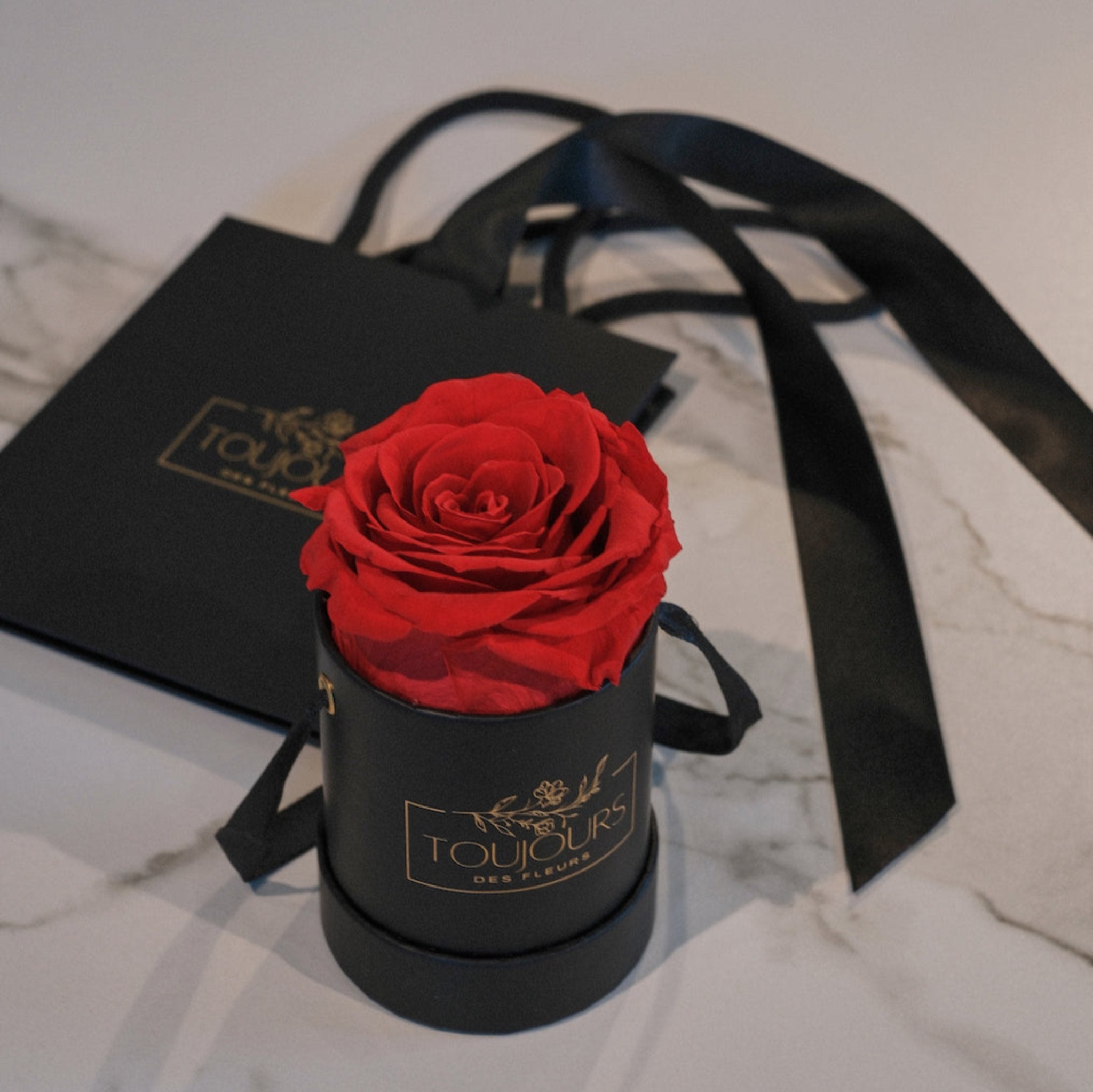 Mini Red Rose Toujours Flowers
