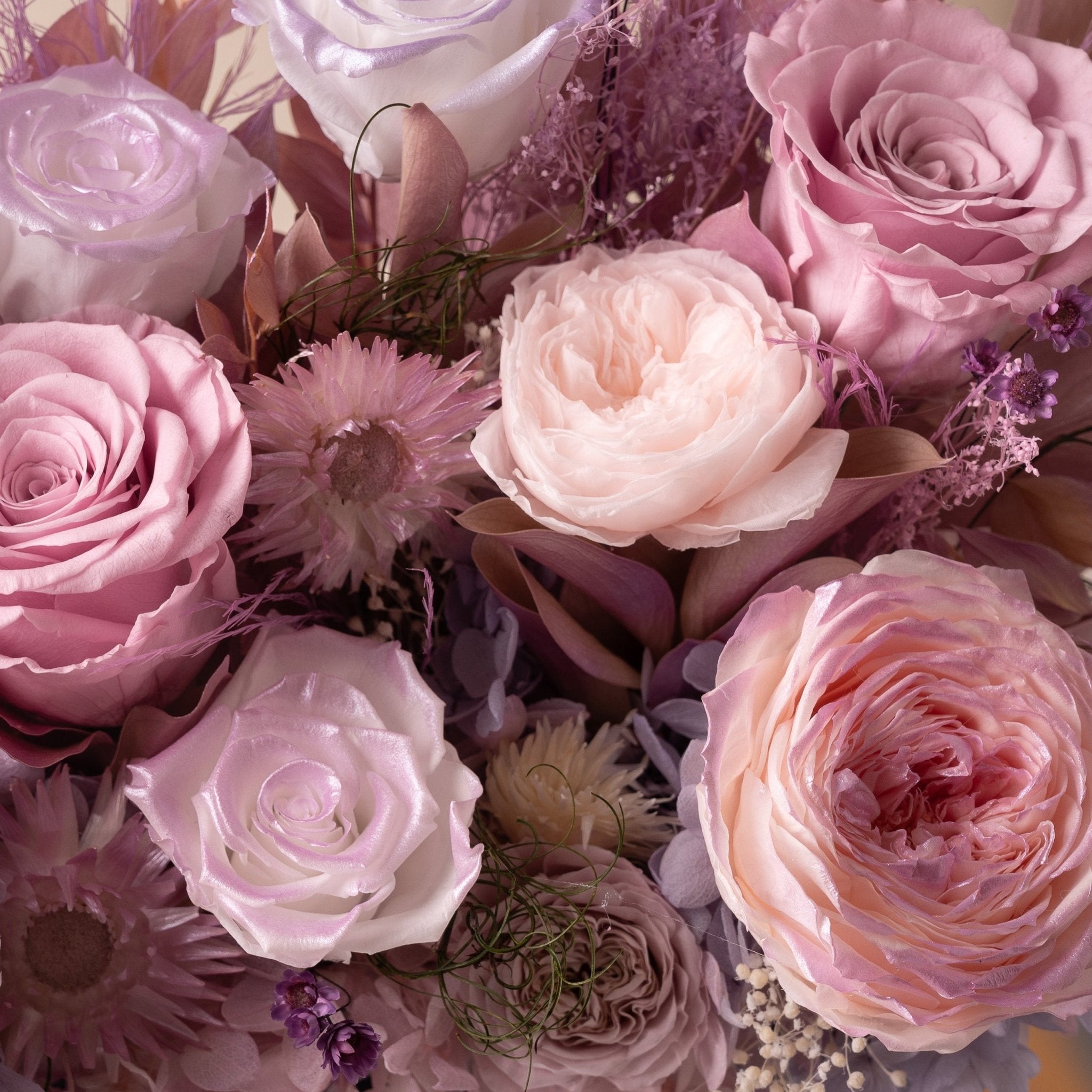 Monet-Inspired Flower Arrangement | Soft Purple (L) Toujours Flowers