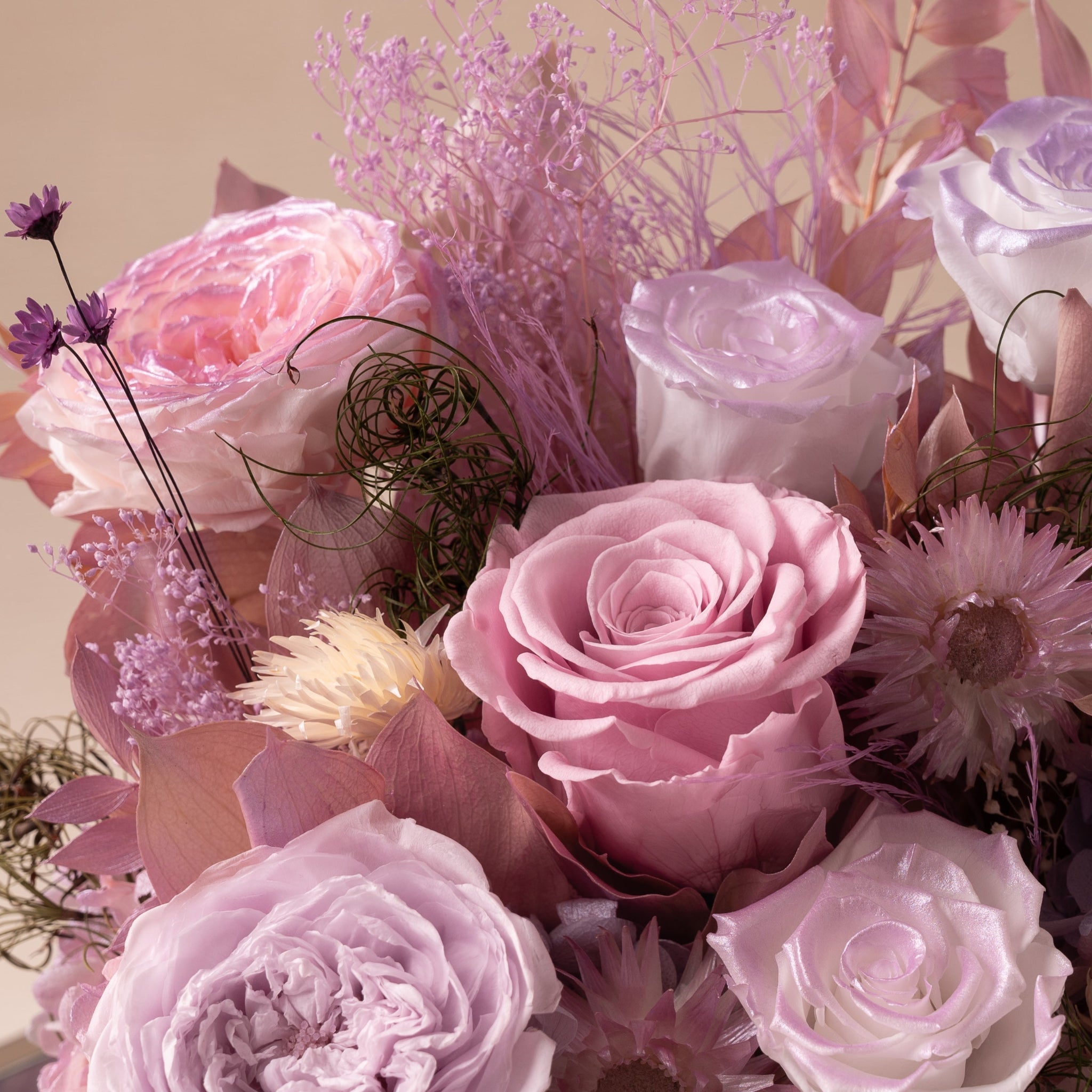 Monet-Inspired Flower Arrangement | Soft Purple (L) Toujours Flowers